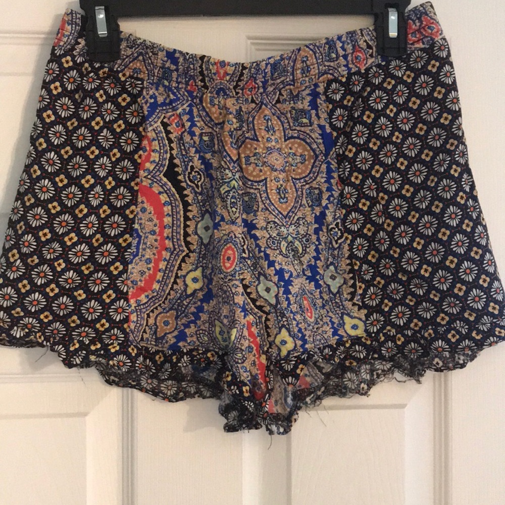 Colorful Frilly shorts